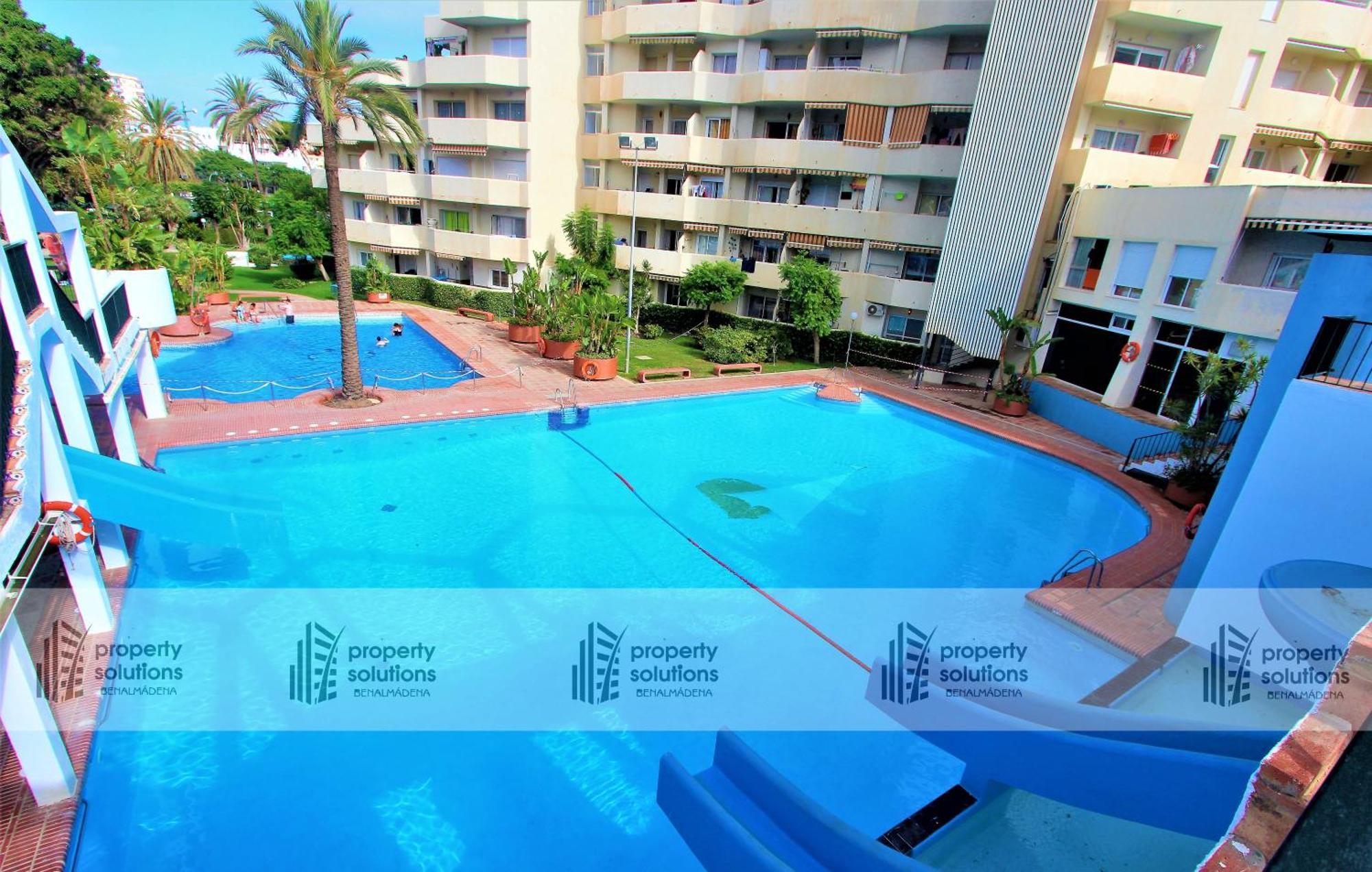 Benalbeach 1010 - Vista Al Mar - Piscina Todo El Ano - Primera Linea De Playa Benalmádena Exterior photo